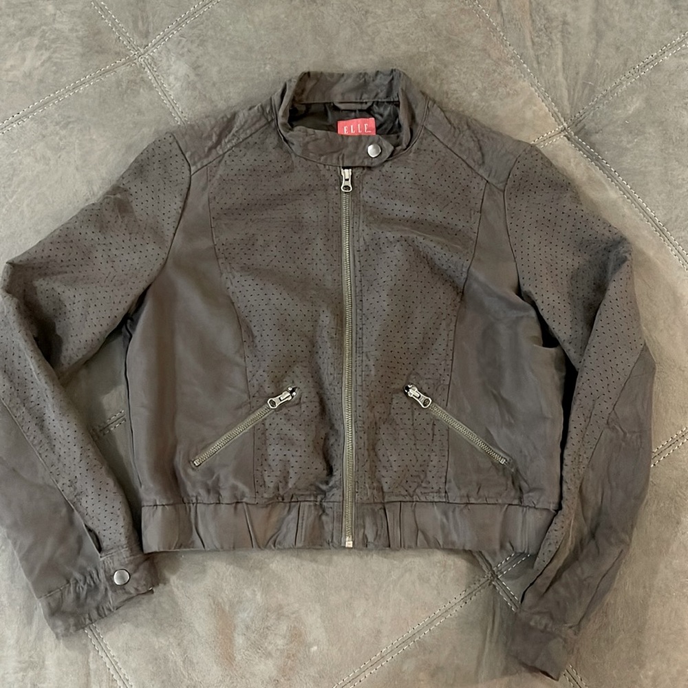 Women’s Bomber Style Light Weight Jacket- Elle